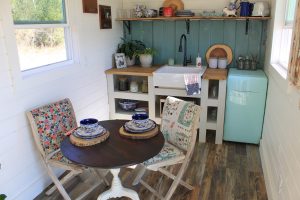 beautiful kitchen with dining table