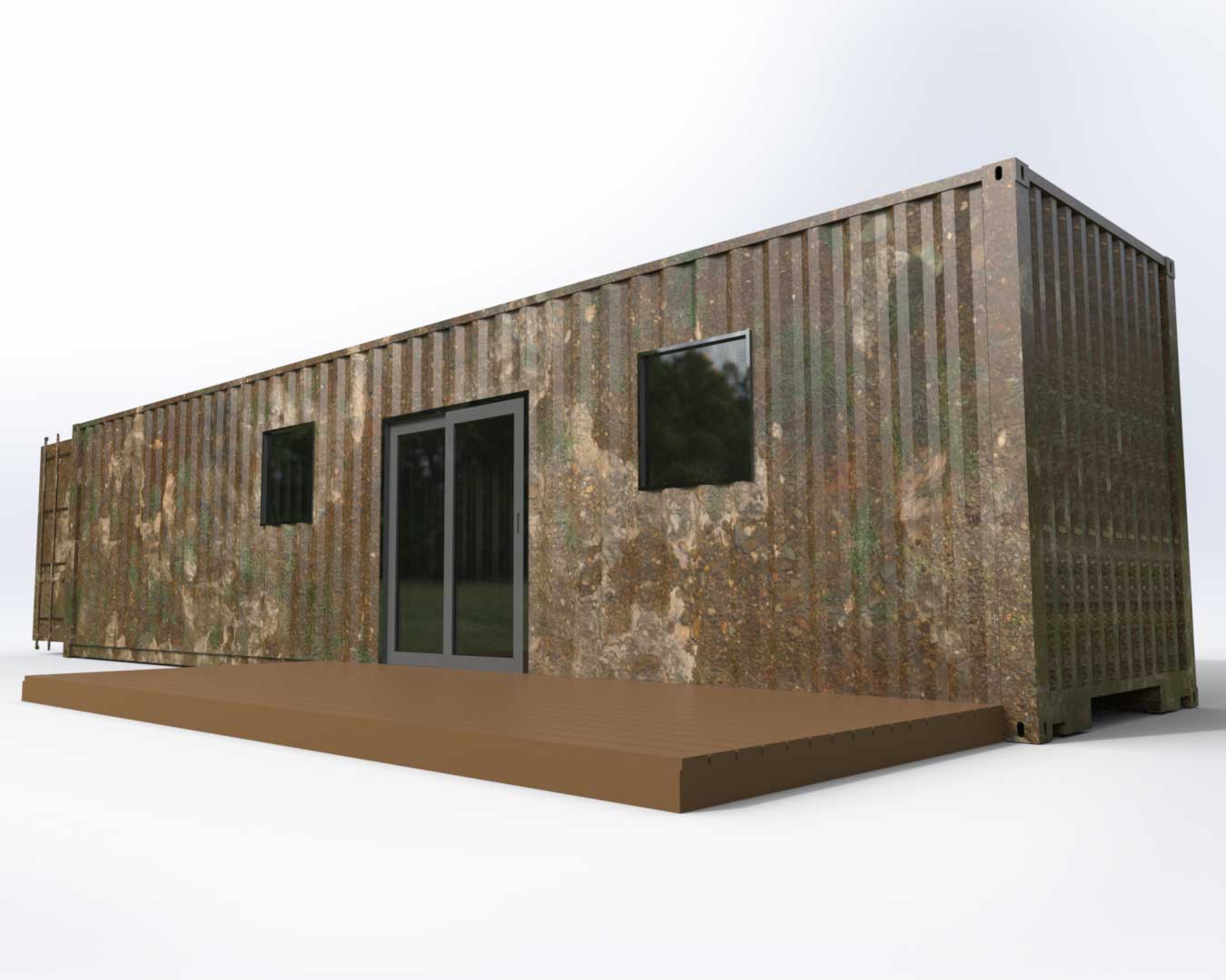 The Augustine: 40 ft Hunting Cabin