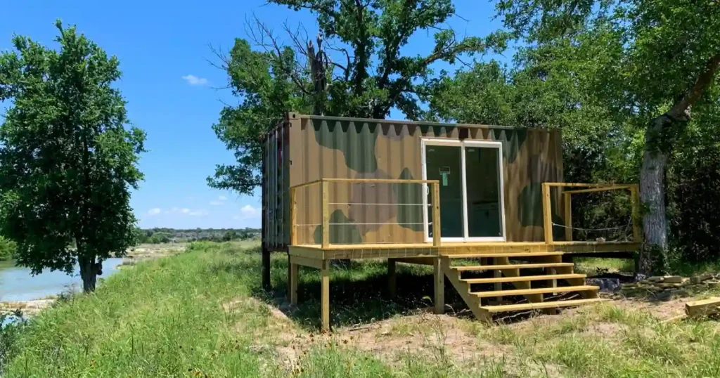 Hunting container home