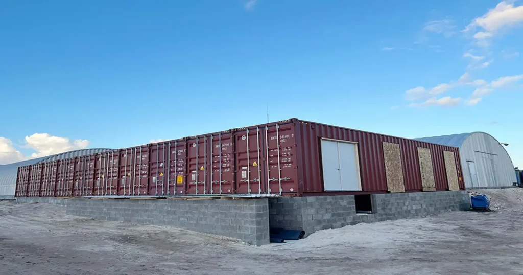Barbuda Commercial Kitchen from container home