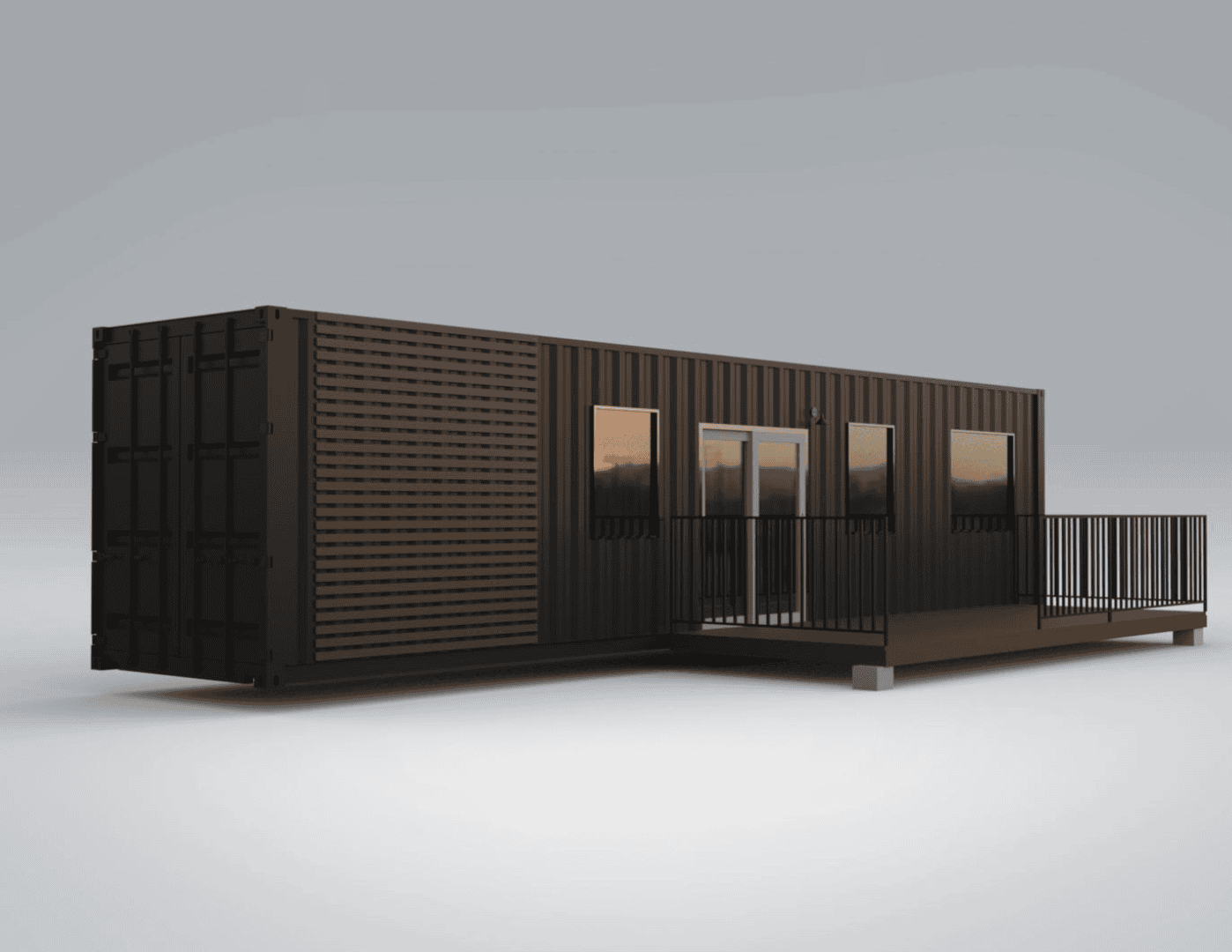 The Kennedy: 40ft Container Home