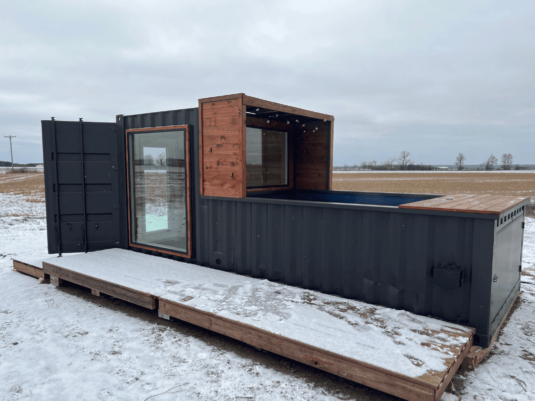 beautiful container home